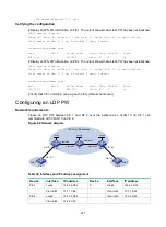 Предварительный просмотр 336 страницы HPE FlexNetwork 5510 HI Series Mpls Configuration Manual