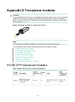 Предварительный просмотр 118 страницы HPE FlexNetwork 7500 Switch Installation Manual