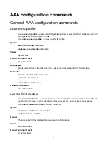 Preview for 14 page of HPE FlexNetwork HSR6800 series Security Command Reference