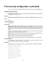 Preview for 184 page of HPE FlexNetwork HSR6800 series Security Command Reference