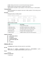 Preview for 320 page of HPE FlexNetwork HSR6800 series Security Command Reference