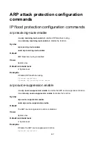 Preview for 470 page of HPE FlexNetwork HSR6800 series Security Command Reference