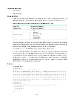 Предварительный просмотр 307 страницы HPE FlexNetwork MSR1002-4 Command Reference Manual