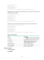 Предварительный просмотр 488 страницы HPE FlexNetwork MSR1002-4 Command Reference Manual