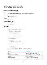 Предварительный просмотр 521 страницы HPE FlexNetwork MSR1002-4 Command Reference Manual