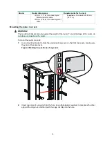 Предварительный просмотр 17 страницы HPE FlexNetwork MSR2003 Installation Manual