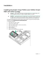 Preview for 11 page of HPE H240nr Smart HBA User Manual