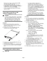 Предварительный просмотр 3 страницы HPE MSA Replacement Instructions