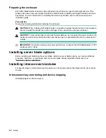 Preview for 40 page of HPE ProLiant BL460c Gen10 User Manual