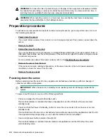 Preview for 28 page of HPE ProLiant DL160 Gen10 Maintenance And Service Manual