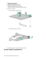 Preview for 64 page of HPE ProLiant DL160 Gen10 Maintenance And Service Manual