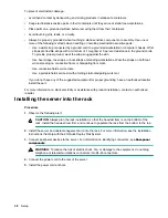 Предварительный просмотр 38 страницы HPE ProLiant DL180 User Manual