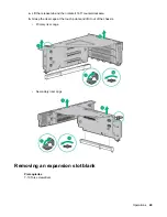 Предварительный просмотр 49 страницы HPE ProLiant DL180 User Manual