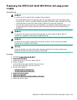 Preview for 69 page of HPE ProLiant DL20 Maintenance And Service Manual