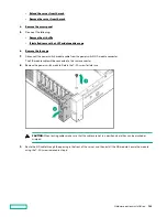 Предварительный просмотр 142 страницы HPE ProLiant DL380 Gen10 User Manual