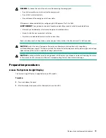 Предварительный просмотр 35 страницы HPE ProLiant DL385 Gen10 Maintenance And Service Manual