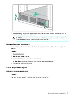 Предварительный просмотр 37 страницы HPE ProLiant DL385 Gen10 Maintenance And Service Manual