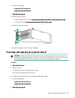 Предварительный просмотр 51 страницы HPE ProLiant DL385 Gen10 Maintenance And Service Manual