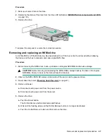 Предварительный просмотр 47 страницы HPE ProLiant DL388 Gen10 Maintenance And Service Manual