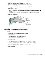 Предварительный просмотр 61 страницы HPE ProLiant DL388 Gen10 Maintenance And Service Manual