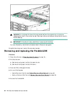 Предварительный просмотр 62 страницы HPE ProLiant DL388 Gen10 Maintenance And Service Manual