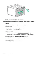 Предварительный просмотр 70 страницы HPE ProLiant DL388 Gen10 Maintenance And Service Manual