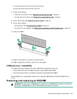 Предварительный просмотр 87 страницы HPE ProLiant DL388 Gen10 Maintenance And Service Manual