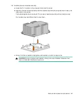 Предварительный просмотр 97 страницы HPE ProLiant DL388 Gen10 Maintenance And Service Manual