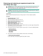 Предварительный просмотр 44 страницы HPE ProLiant DX190r Gen10 Maintenance And Service Manual