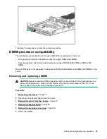 Предварительный просмотр 57 страницы HPE ProLiant DX190r Gen10 Maintenance And Service Manual