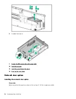 Предварительный просмотр 34 страницы HPE ProLiant e910 User And Maintenance Manual