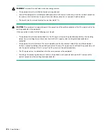 Предварительный просмотр 176 страницы HPE ProLiant e910 User And Maintenance Manual