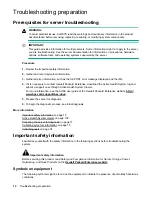 Preview for 12 page of HPE ProLiant MicroServer Gen10 Troubleshooting Manual