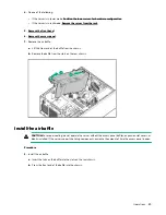 Предварительный просмотр 29 страницы HPE ProLiant ML30 Gen10 User Manual