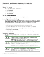 Предварительный просмотр 26 страницы HPE ProLiant XL230k Gen10 Maintenance And Service Manual