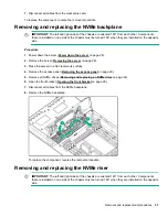 Предварительный просмотр 37 страницы HPE ProLiant XL230k Gen10 Maintenance And Service Manual