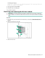 Предварительный просмотр 47 страницы HPE ProLiant XL230k Gen10 Maintenance And Service Manual