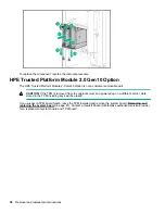 Предварительный просмотр 50 страницы HPE ProLiant XL230k Gen10 Maintenance And Service Manual