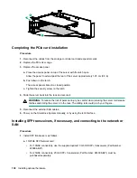 Предварительный просмотр 138 страницы HPE StoreOnce 3620 Installation Manual