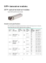 Предварительный просмотр 9 страницы HPE X130 10G SFP+ LC LH80 User Manual