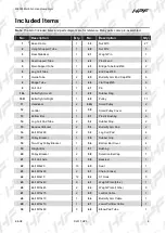 Preview for 4 page of HPF m8000 User Manual