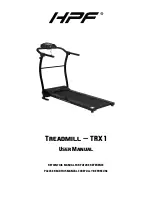 HPF TRX 1 User Manual preview