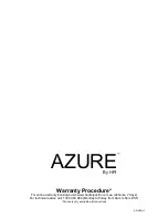 Предварительный просмотр 20 страницы HPI Racing AZURE Installation And User Manual