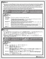 Предварительный просмотр 3 страницы HPI Racing E-Firestorm 10T Manual