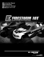 HPI Racing E Firestorm IOT Instruction Manual предпросмотр