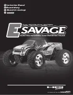 Предварительный просмотр 1 страницы HPI Racing E-Savage Instruction Manual