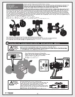 Предварительный просмотр 16 страницы HPI Racing E-Savage Instruction Manual