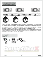 Предварительный просмотр 10 страницы HPI Racing E10 Drift Instruction Manual