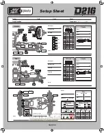 Предварительный просмотр 29 страницы HPI Racing Hot Bodies D216 Instruction Manual