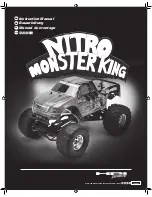 HPI Racing NITRO MONSTER KING Instruction Manual предпросмотр